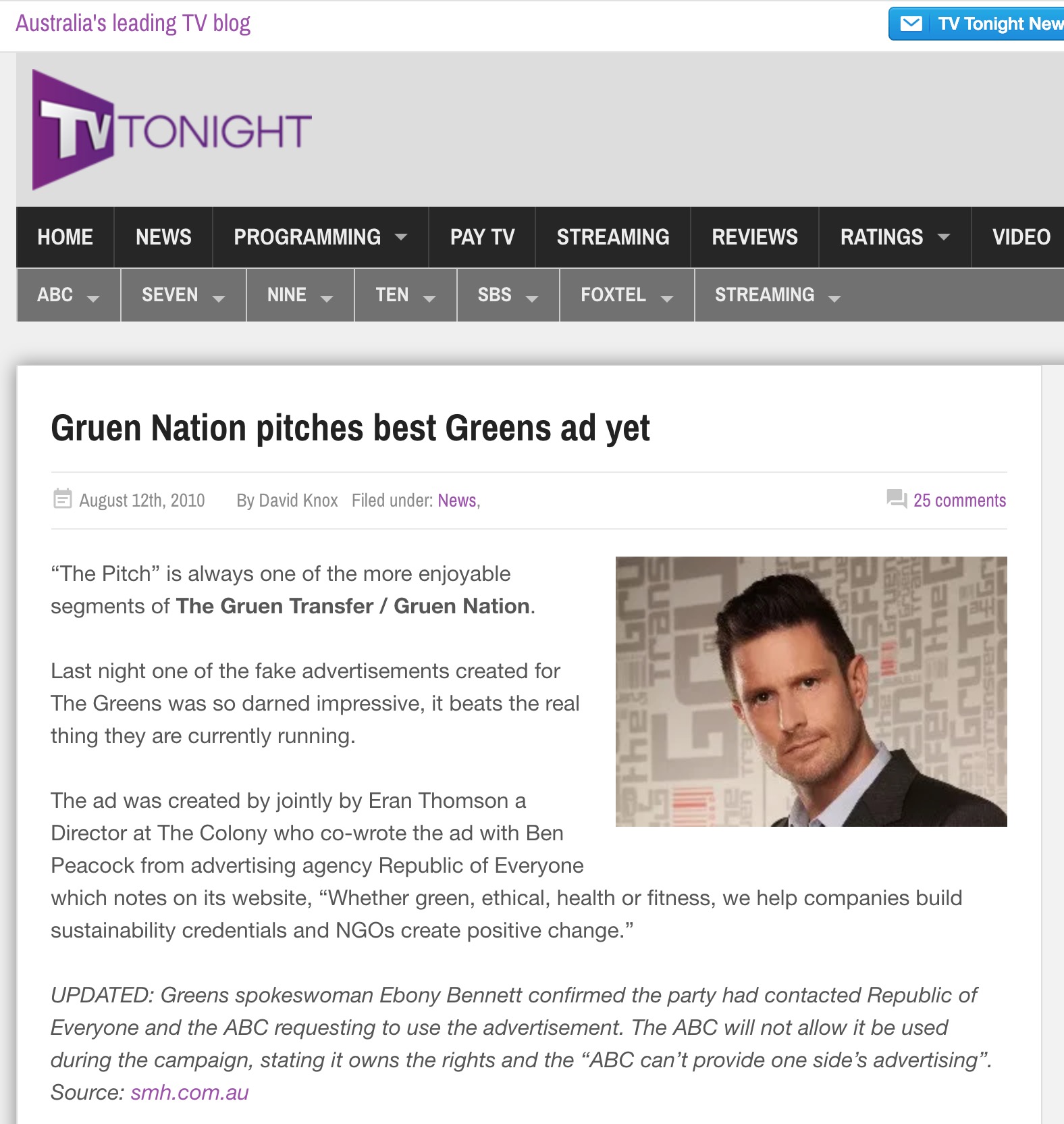 The Greens 5 Eran Thomson - Best Comedy Writer and Director, Erin, Aaron, Arron, Thompson, Videos, Branded Content, Film, Screenwriting, Screenwriter, Sketch Comedy, Improv Comedy, Web Series, Laugh, Laugh Master, Awards, Award Winning, Funny, Viral, IGTV, YouTube, Production, TV, Television, Show, Series, Feature